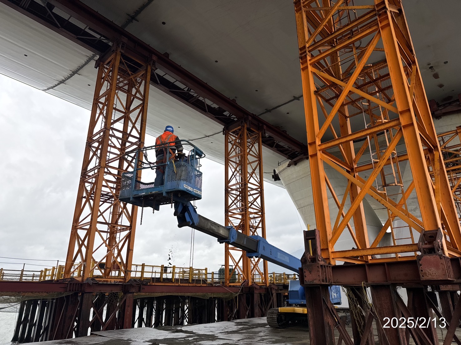 重型支撐架拆卸前置作業