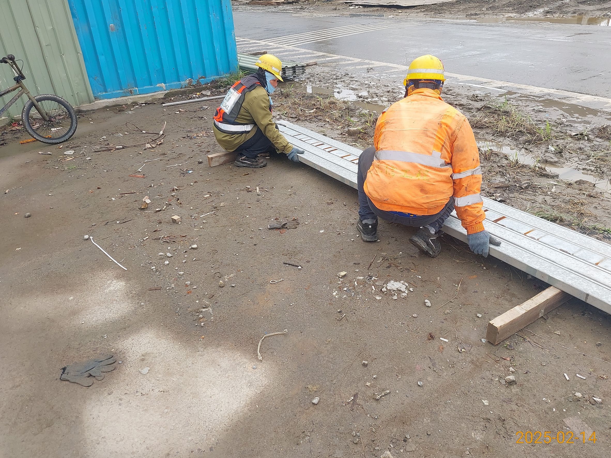 物料暫存區廠房拆除。