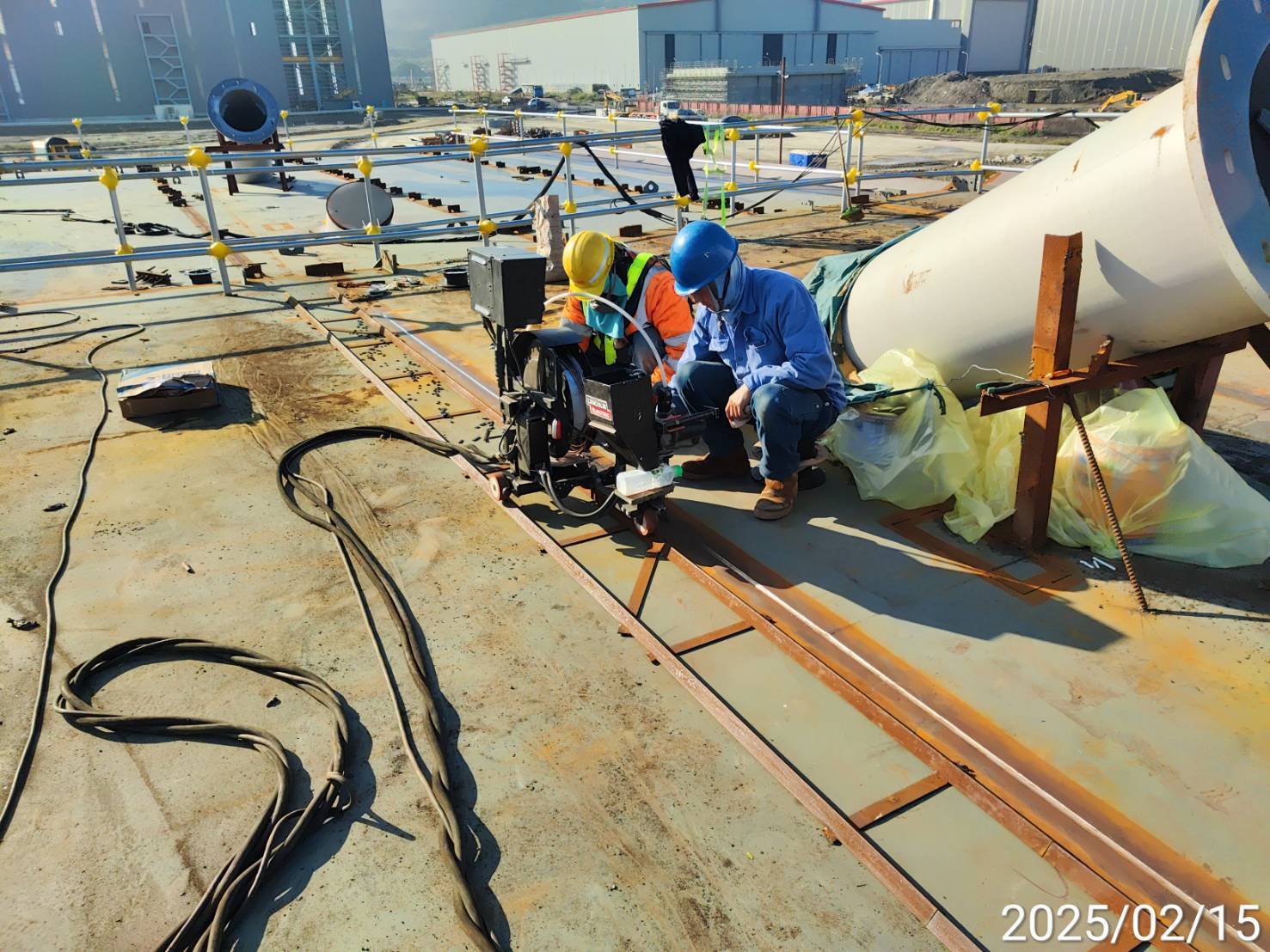 13B節塊第2階段電銲