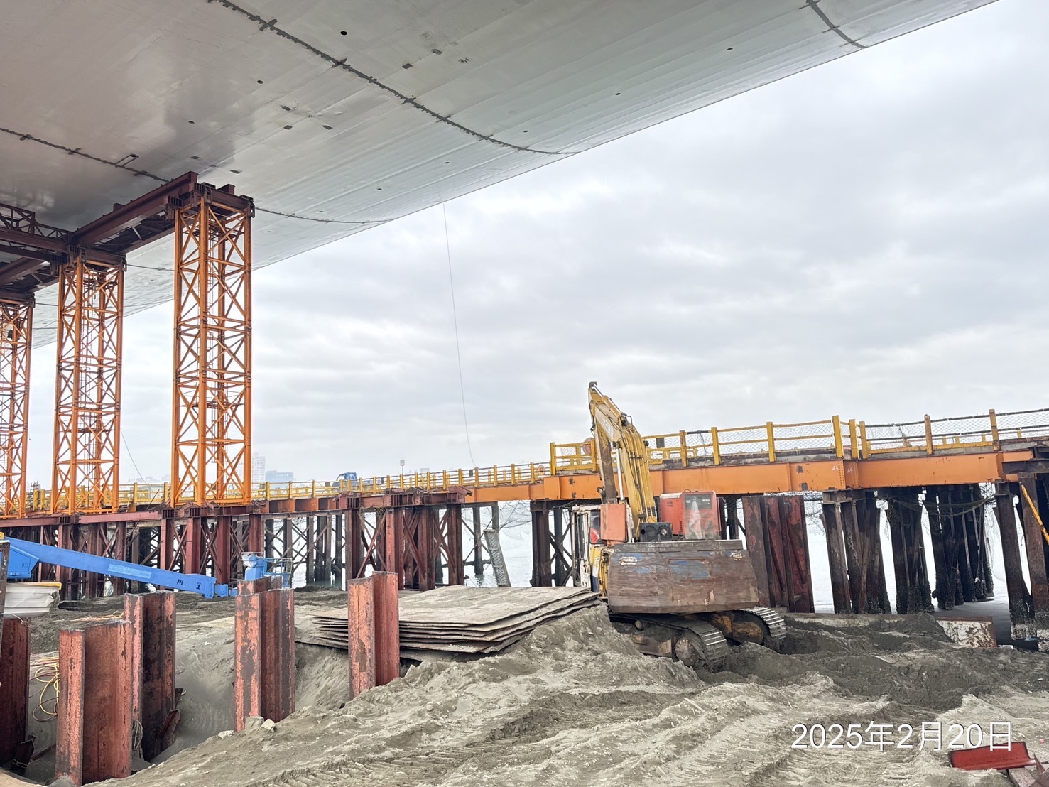 重型支撐架拆卸前置作業