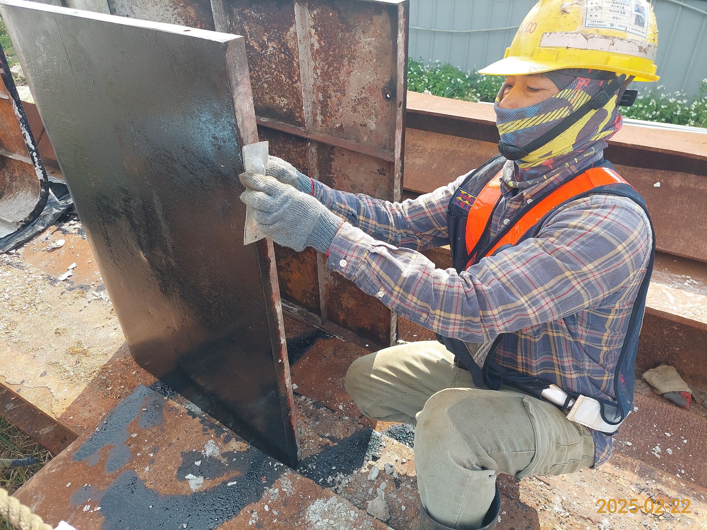 RR3-U109排水溝模板組立