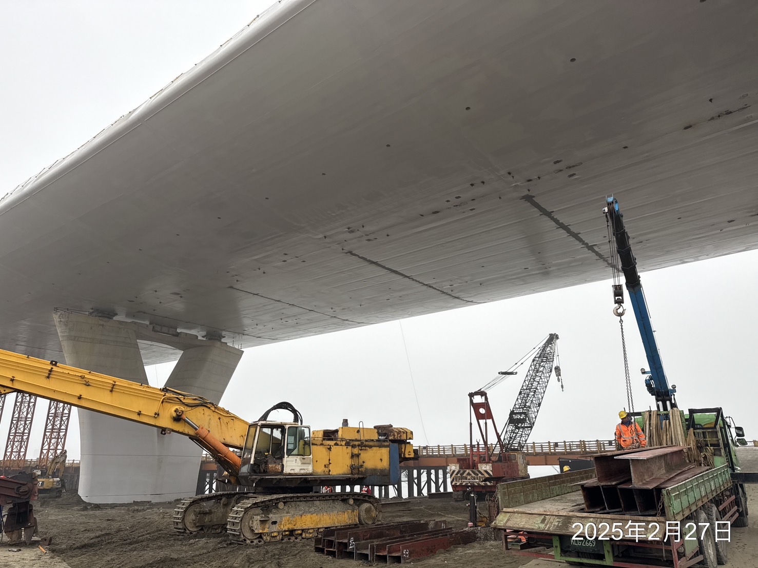 重型支撐架拆卸作業