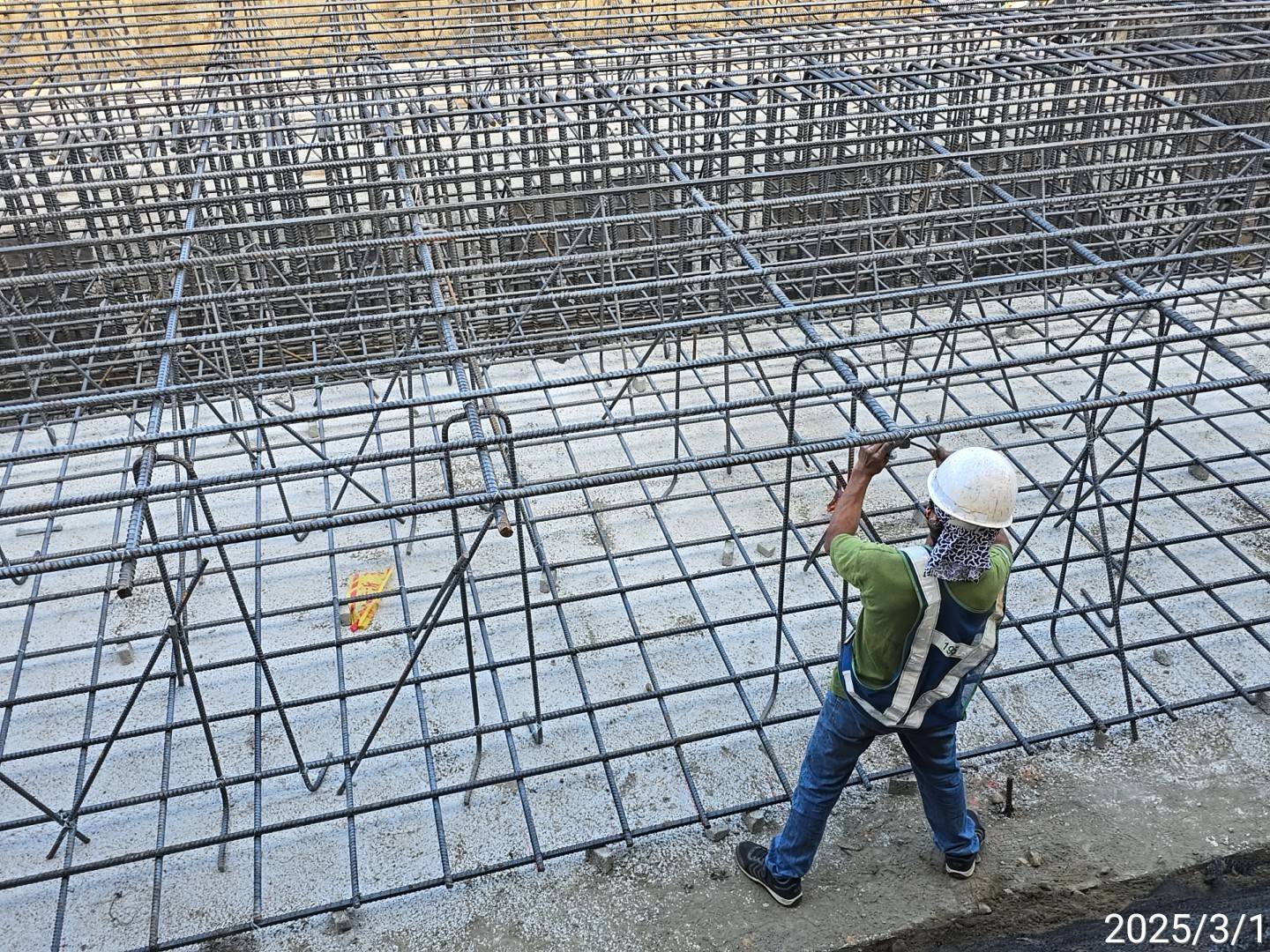 RL1-L7基礎鋼筋綁紮