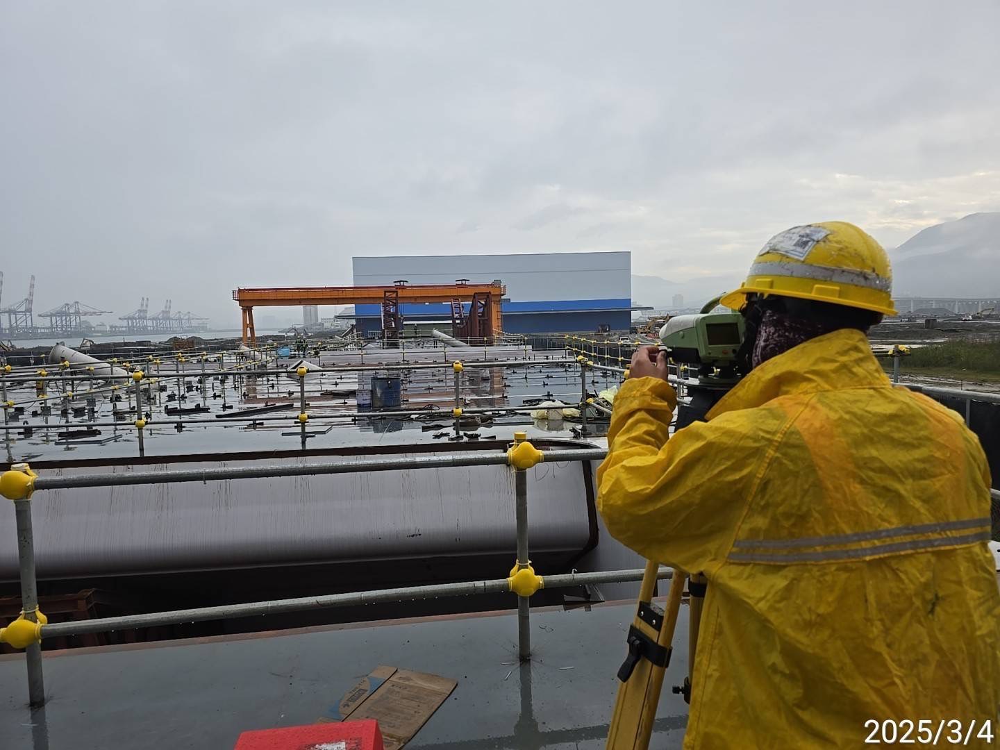 17B節塊調整作業