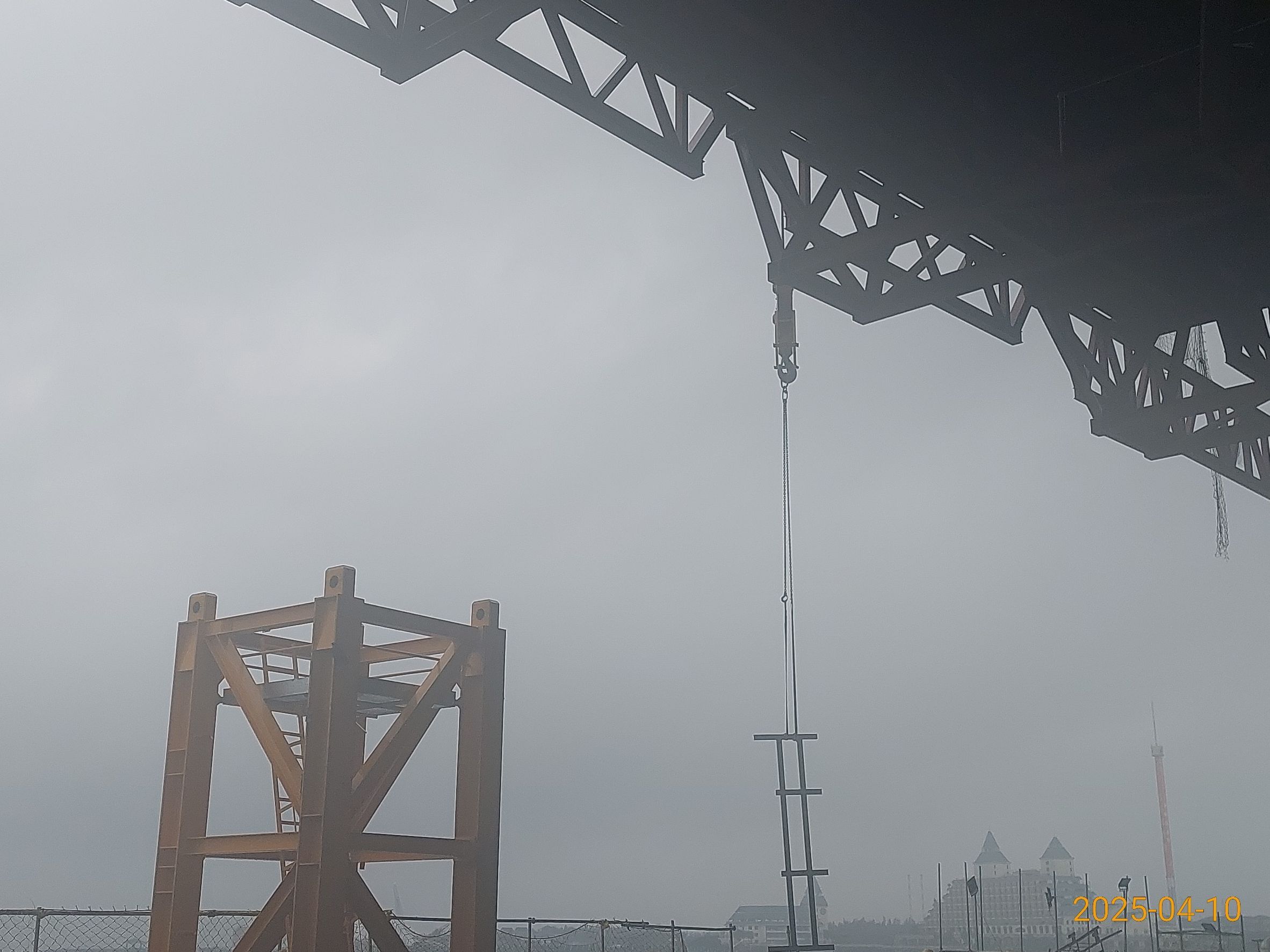 U47節塊鋼筋樣架施作