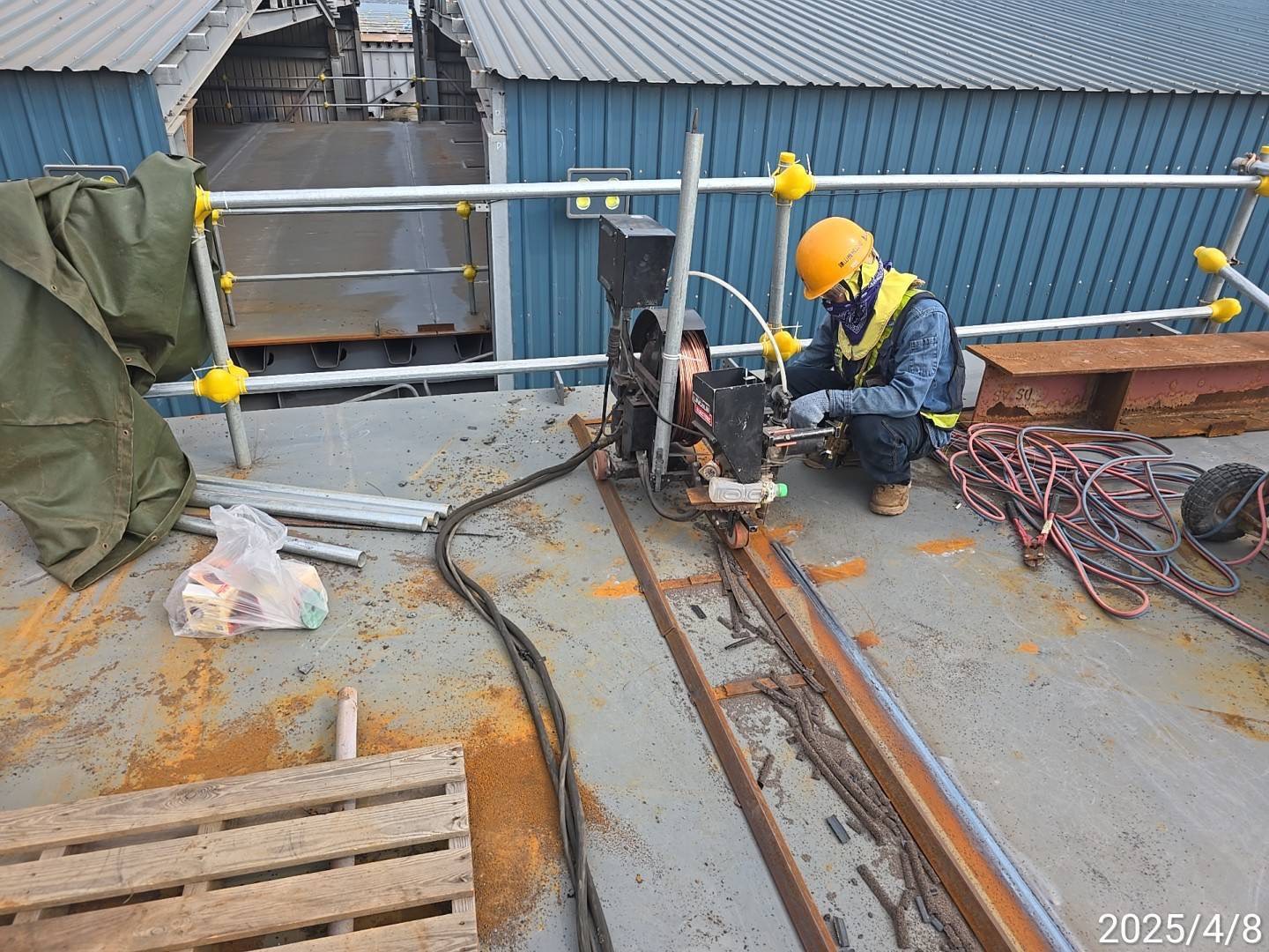 19B節塊第1階段電銲