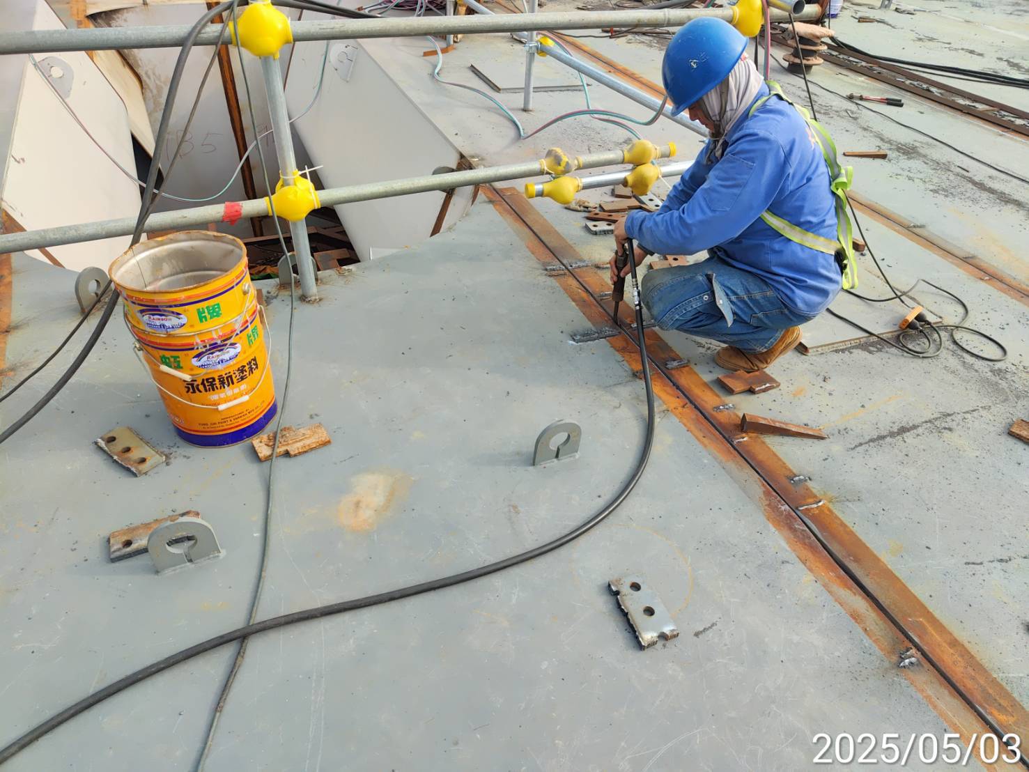 21B節塊第1階段電銲