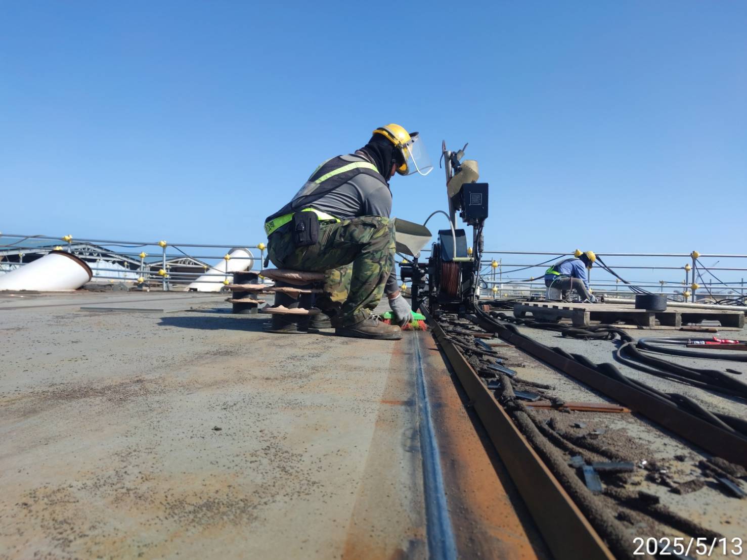 22B節塊第1階段電銲