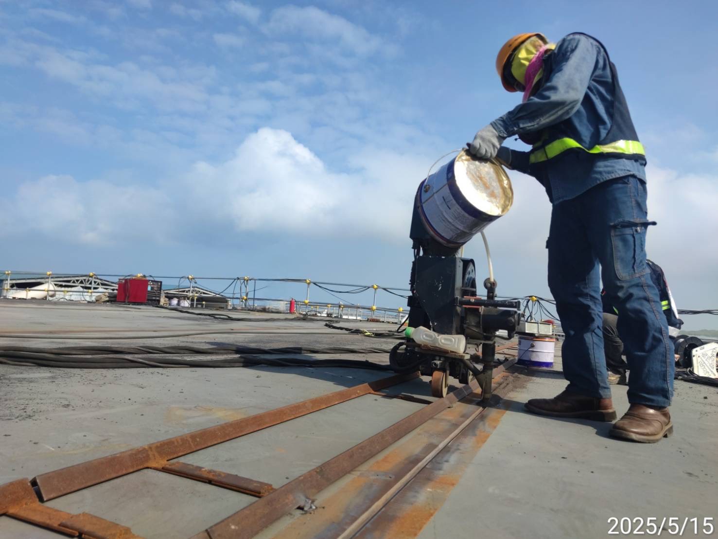 22B節塊第1階段電銲