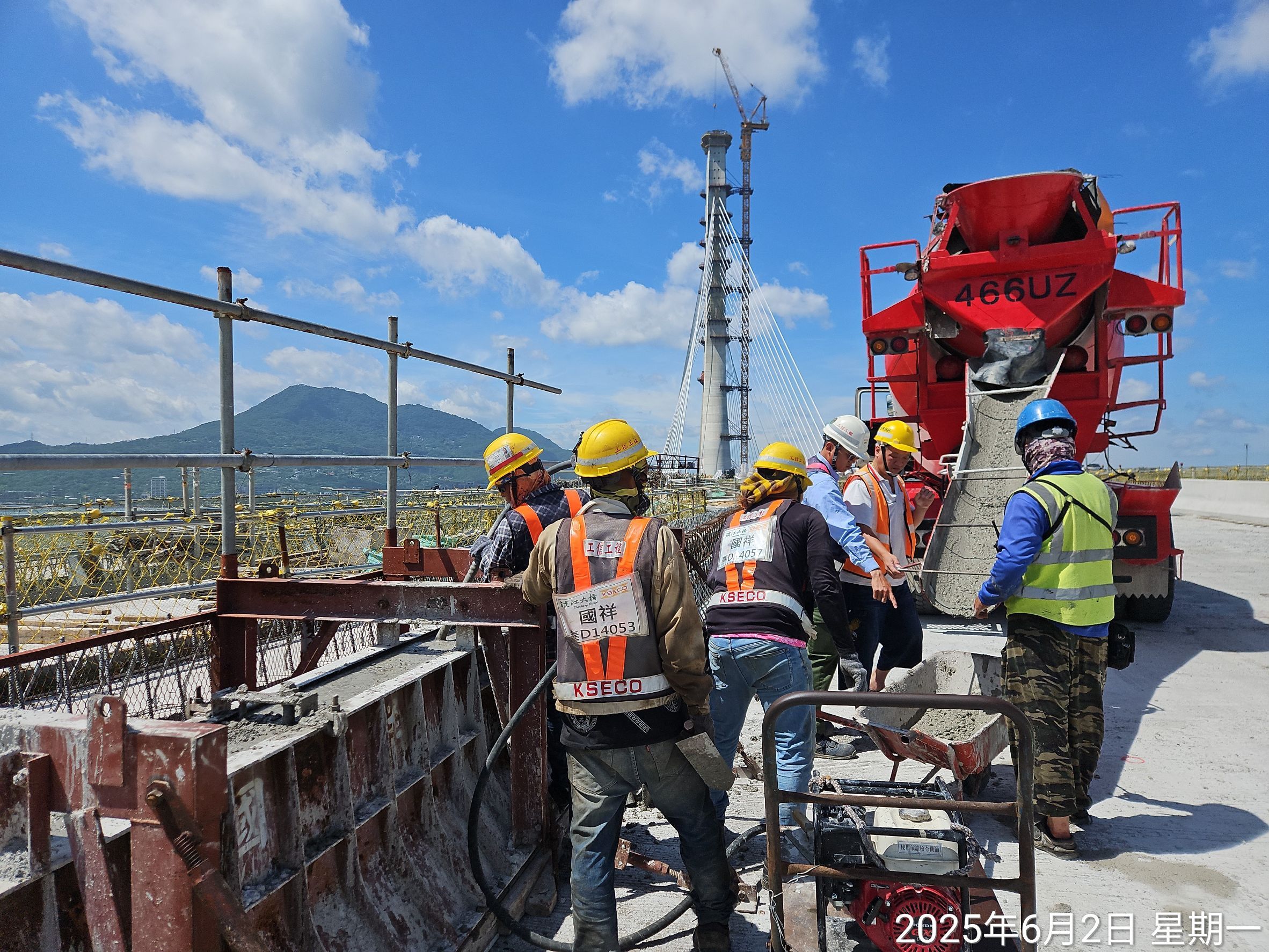 濱海路自來水管閥門裝設作業
