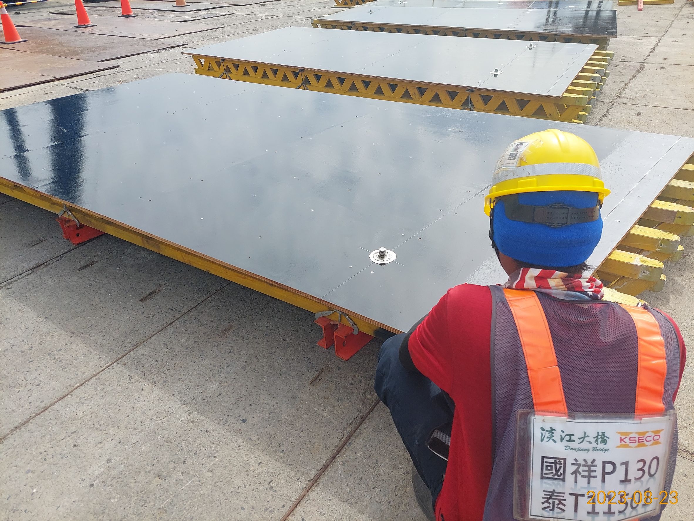 U11B節塊模板組立