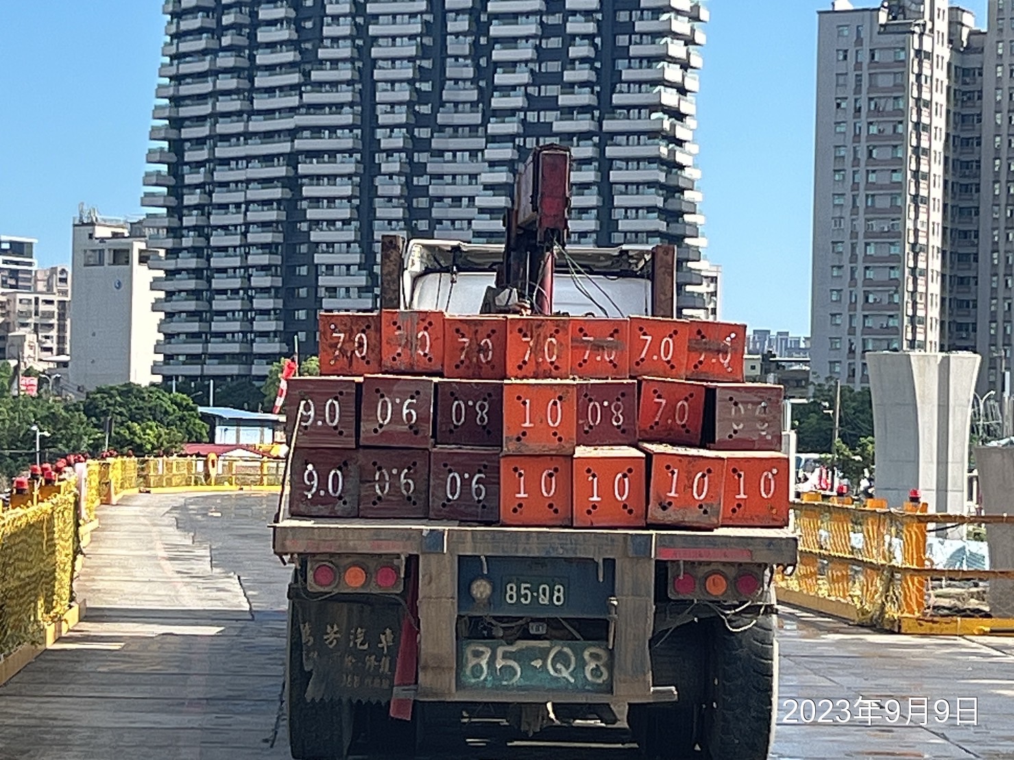 P18 圍堰第1階擋土支撐拆除